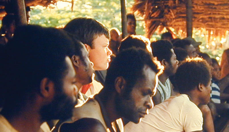 Rick as a teenager in Mouk village of Gigina Rick as a teenager in Mouk village of Gigina