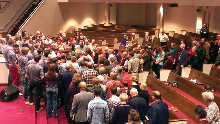 Sending Chuch Praying